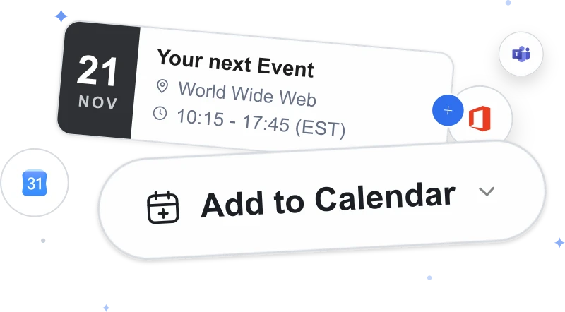 Add to Calendar Buttons