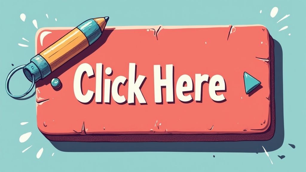 An effective CTA button with clear, action-oriented text and a contrasting color.